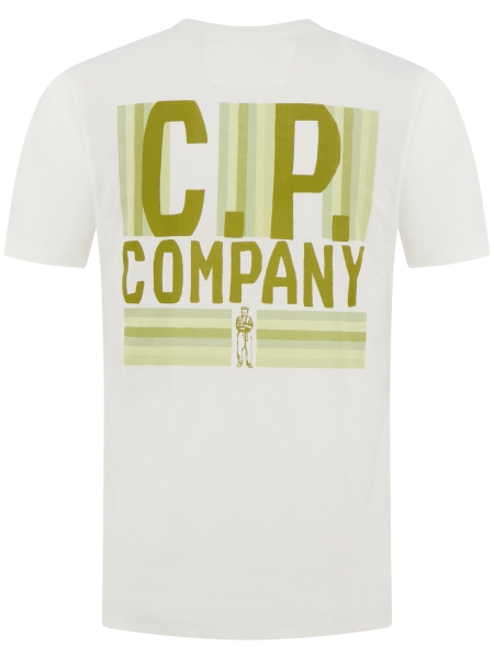 C.P. Company 20CMTS174A-110579W 103 GAUZE WHITE