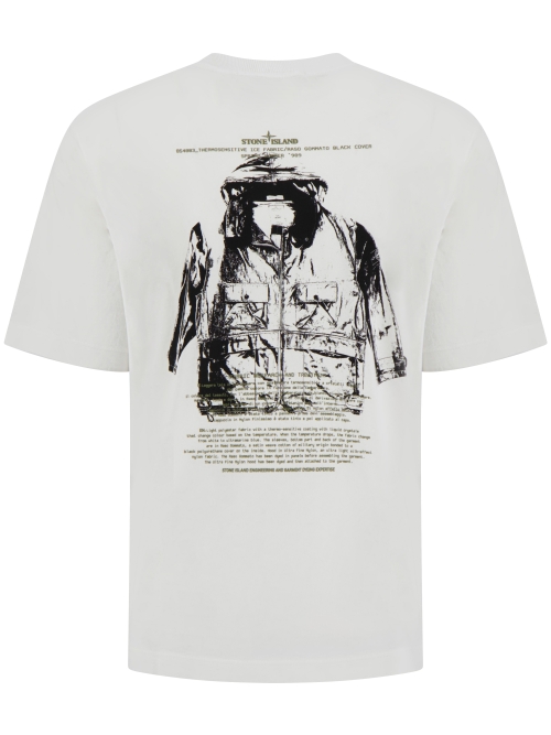 Stone Island L1S15 2100023 S0091 V0001 WHITE foto 2