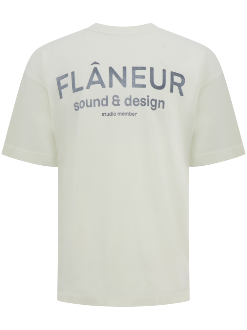Flaneur FTSH141 059 WASHED WHITE foto 2