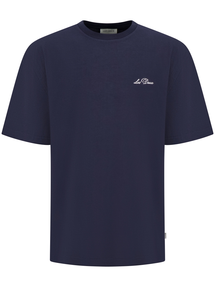 Les Deux 100101222 DARK NAVY WHITE