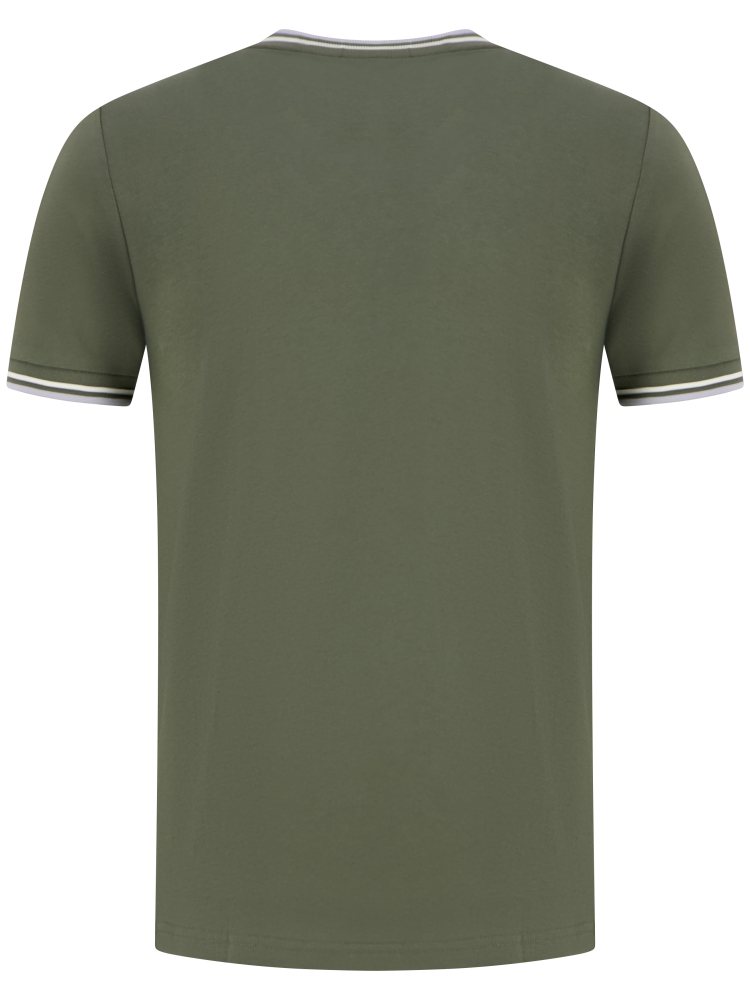 Fred Perry M1588V 87B LWGRN/ECRU/DSKBL