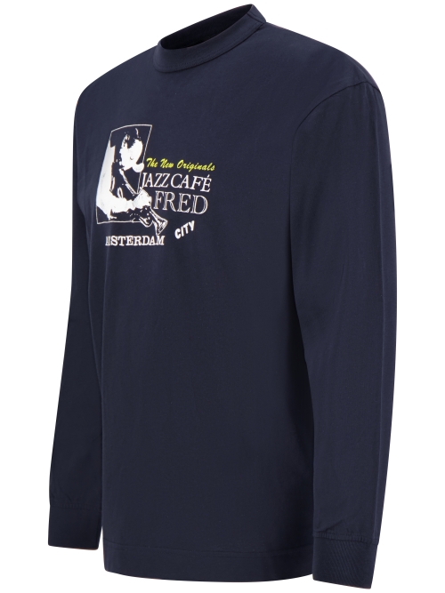 TNO JAZZ CAFE LONGSLEEVE NAVY foto 2