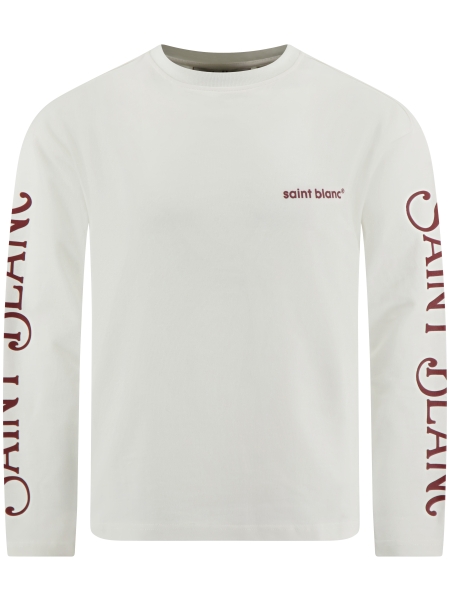 Saint Blanc WHISPER LONG SHIRT WHITE ALYSSUM