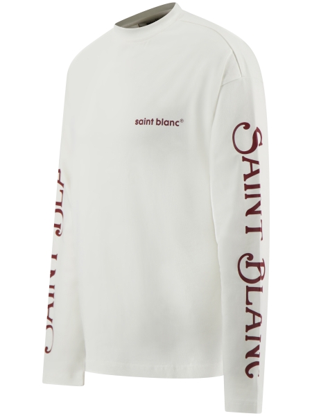 Saint Blanc WHISPER LONG SHIRT WHITE ALYSSUM