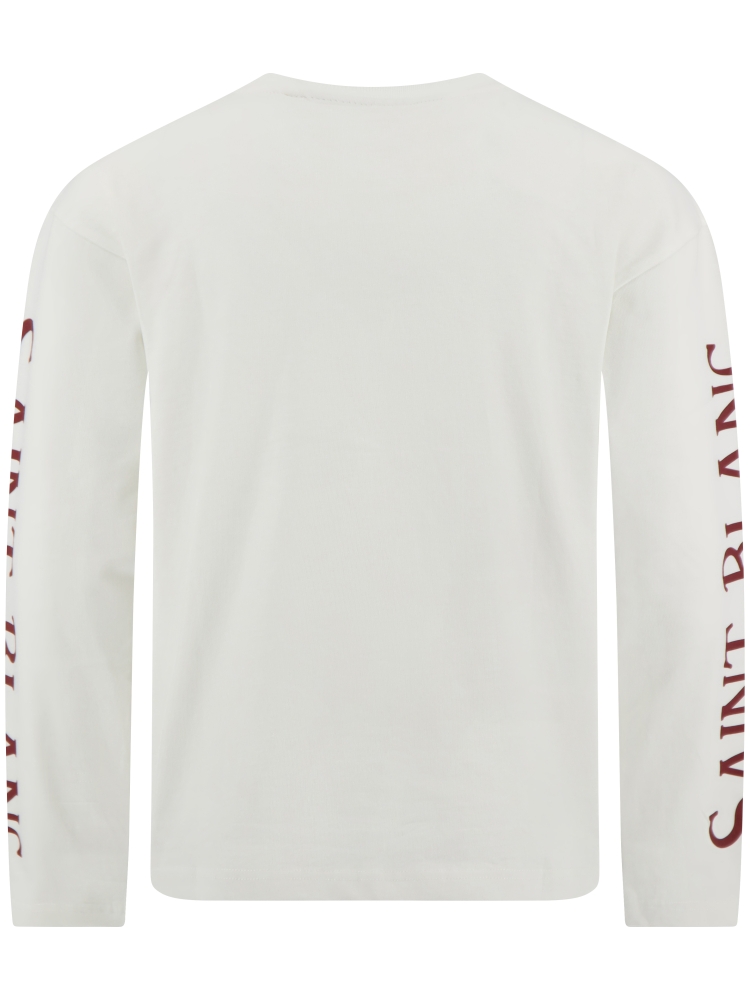 Saint Blanc WHISPER LONG SHIRT WHITE ALYSSUM