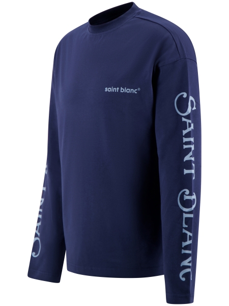 Saint Blanc WHISPER LONG SHIRT BLACK IRIS