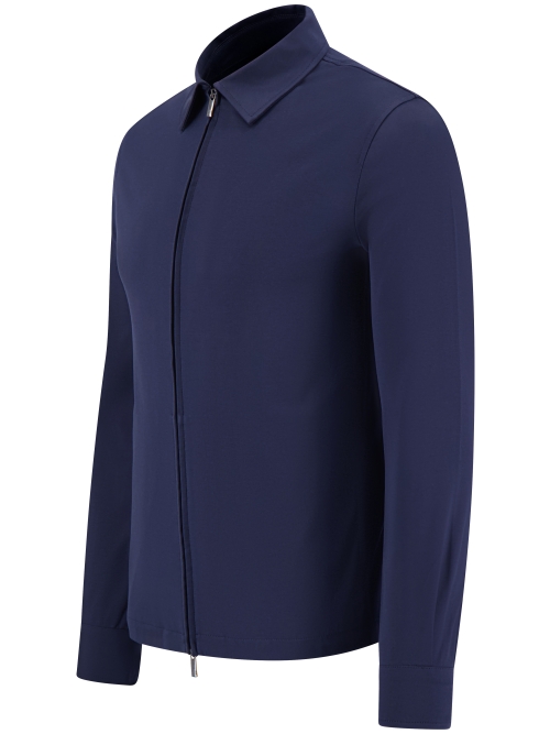 Valenza SUPIMA OVERSHIRT 1103 42 NAVY foto 2
