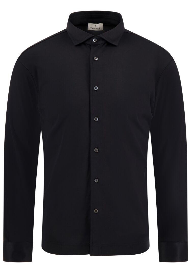 Valenza SUPIMA SHIRT 1033 48 BLACK