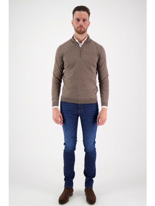 Valentoni Trento Col-Zipper Taupe foto 5