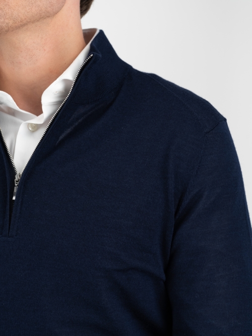 Valentoni TRENTO COL-ZIP 830 DARK NAVY foto 5