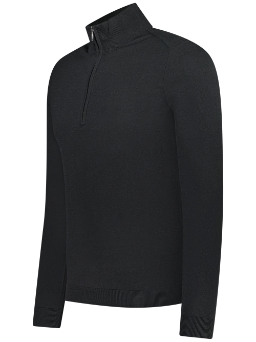 Valentoni TRIVERO COL ZIP V36 BLACK foto 4