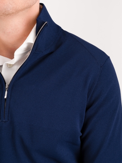 Valentoni TRIVERO COL ZIP V51 NAVY foto 5