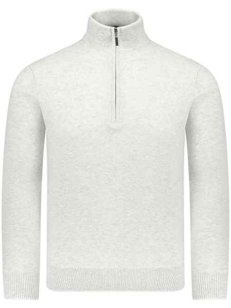 Valentoni TOM HALF ZIP SNOW STORM/CREAM Valentoni TOM HALF ZIP SNOW STORM/CREAM