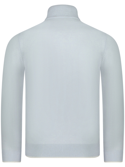 Valentoni TOM HALF ZIP ICE BLUE/CREAM foto 2
