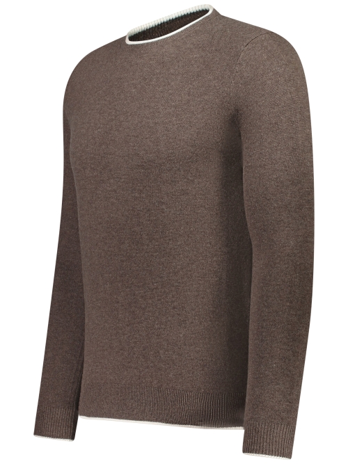 Valentoni TOM-O-NECK TAKE COFFEE/PRISTINE foto 4