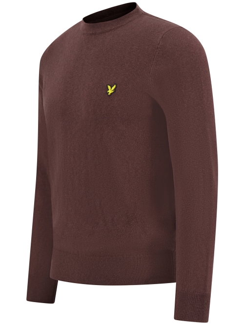 Lyle and Scott KN2110VC X863 ESPRESSO foto 2