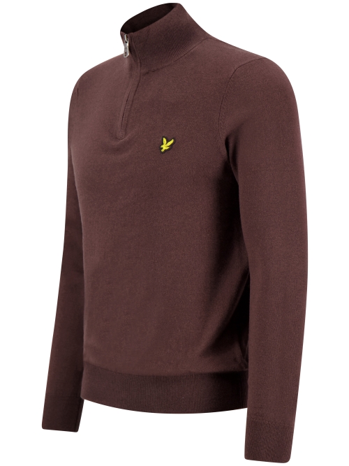 Lyle and Scott KN2112VC X863 ESPRESSO foto 2