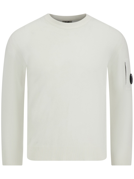 C.P. Company 19CMKN037A-05528A 103 GAUZE WHITE