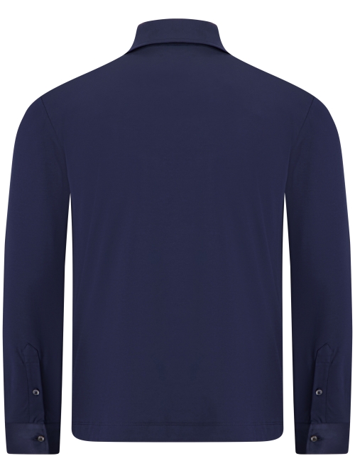 Valenza SUPIMA POLO ZIP 1020 42 NAVY foto 3