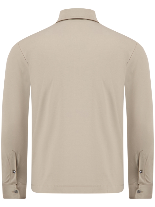 Valenza SUPIMA POLO ZIP 1020 68 LEAD GREY foto 3