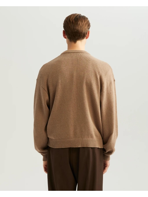 Ange Projects AW-012 ROPE KNIT BROWN foto 5