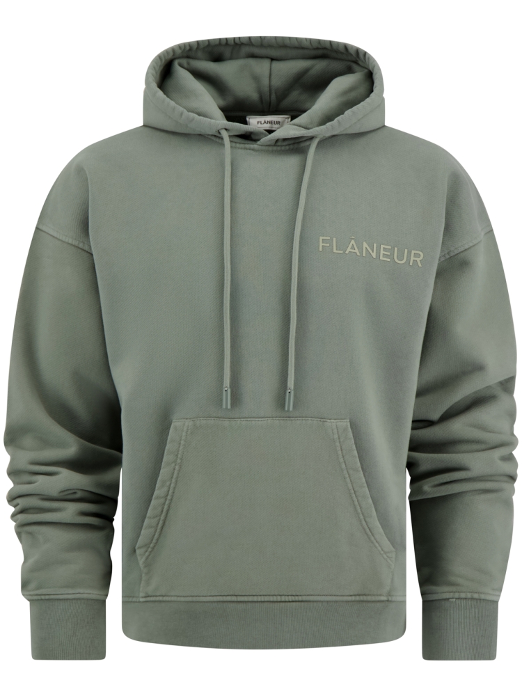 Flaneur FHOO042 DOUBLE LOGO 840 SAGE