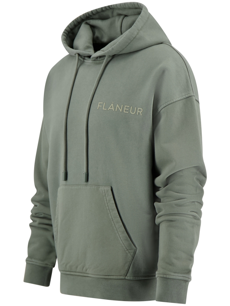 Flaneur FHOO042 DOUBLE LOGO 840 SAGE