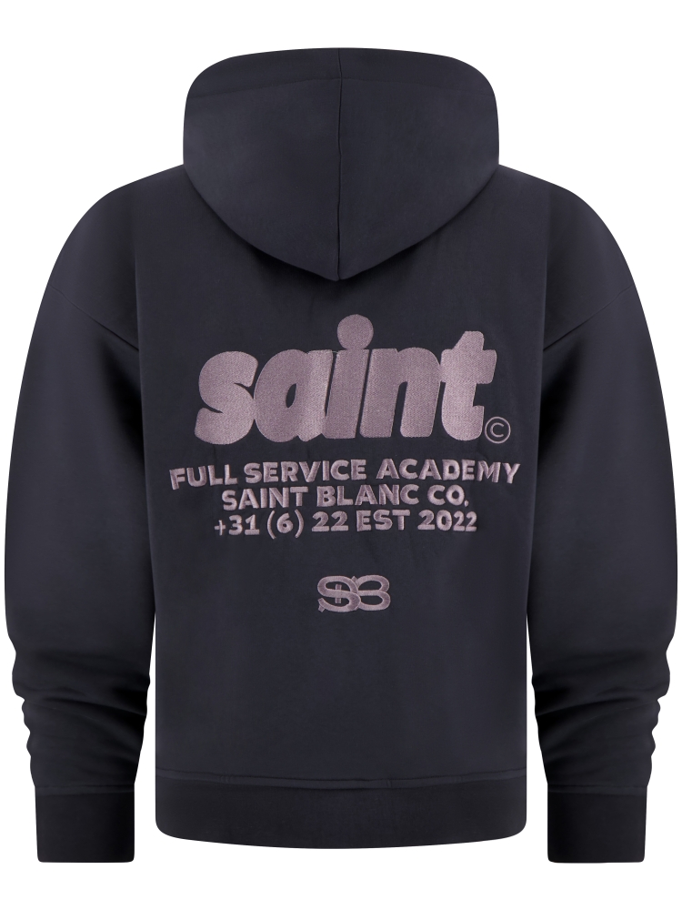 Saint Blanc FULL SERVICE HOODIE CAVIAR
