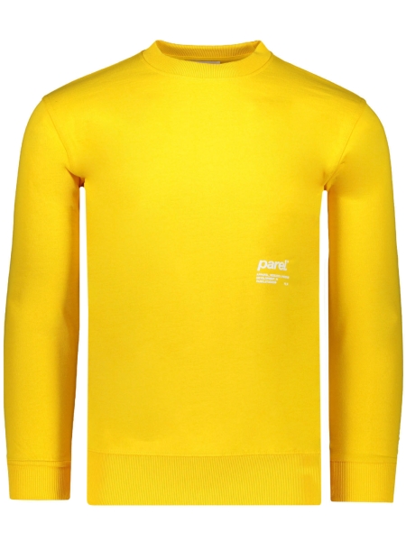 Parel. CORE BACKPRINT SWEAT YELLOW