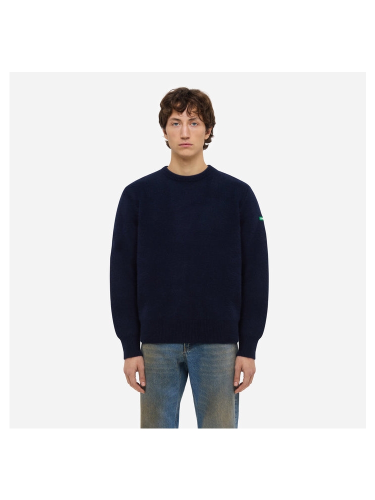 Flaneur FSWE047 BADGE KNIT 788 NAVY