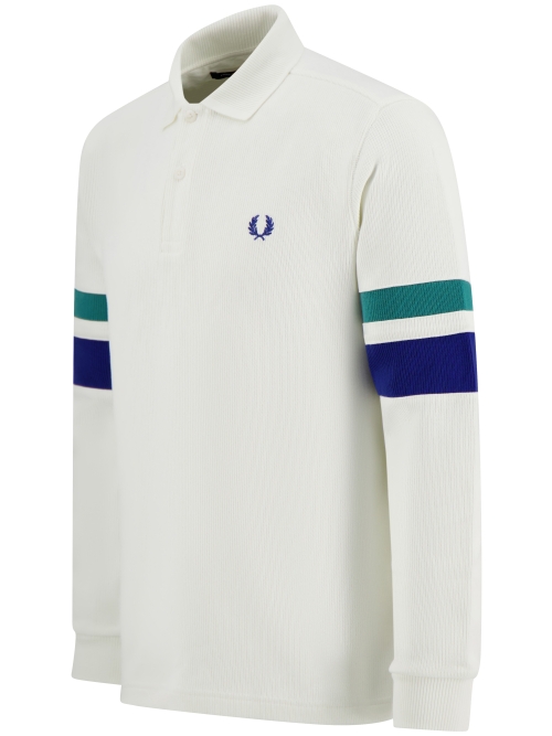 Fred Perry M2416 129 SNOW WHITE foto 2