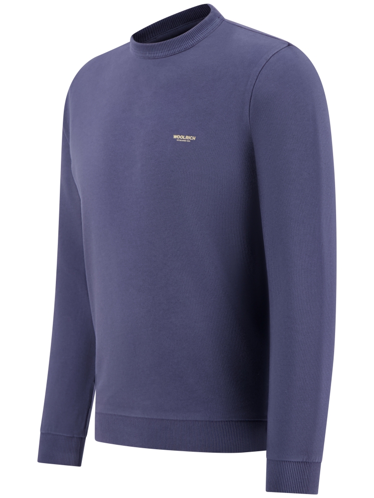 Woolrich CFWOSW2044MRUT5381 FADED MELTON BLUE