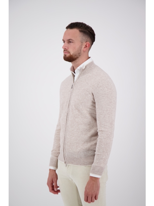 Valentoni TOM FULL ZIP PORRIDGE/CREAM foto 6