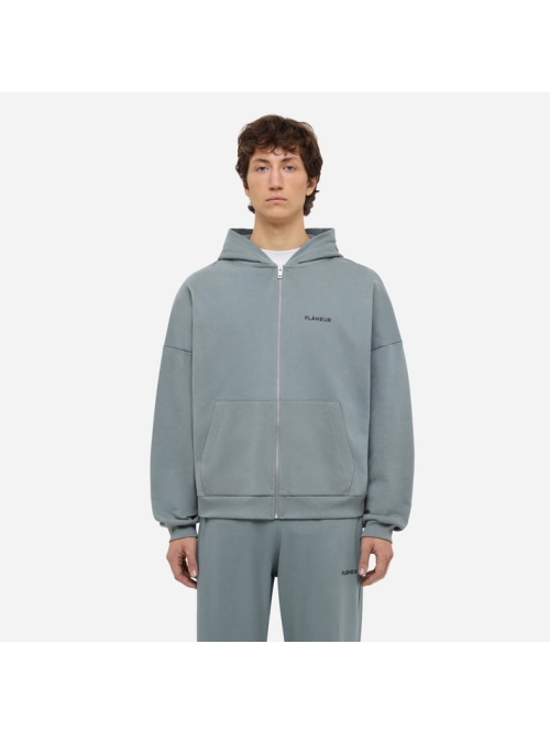 Flaneur FZIP033 LOGO Z. UP 887 STEEL GREEN foto 4