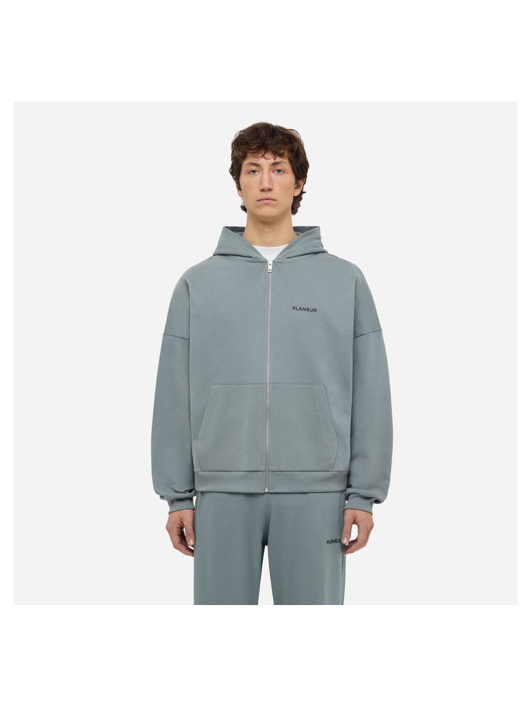 Flaneur FZIP033 LOGO Z. UP 887 STEEL GREEN