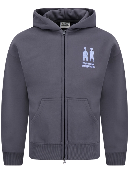 TNO 2 FIGURES ZIP UP BLACK OYSTER TNO 2 FIGURES ZIP UP BLACK OYSTER