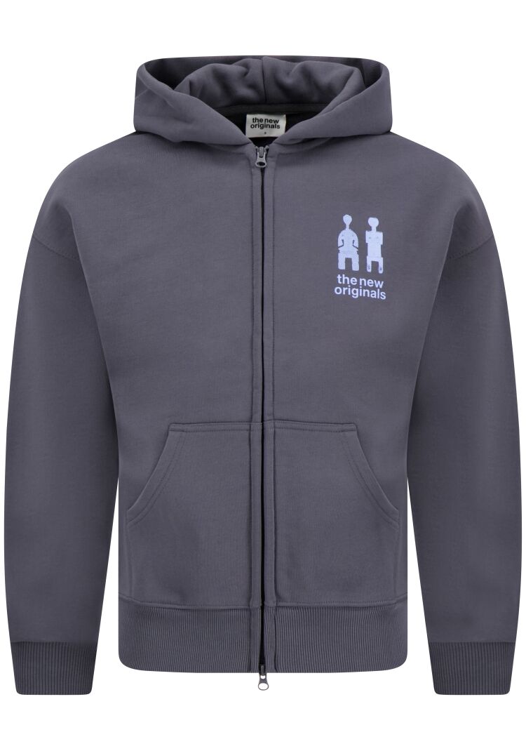 TNO 2 FIGURES ZIP UP BLACK OYSTER