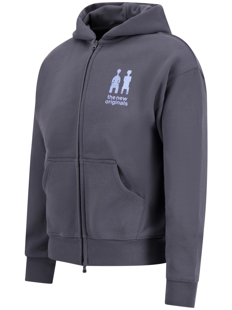 TNO 2 FIGURES ZIP UP BLACK OYSTER