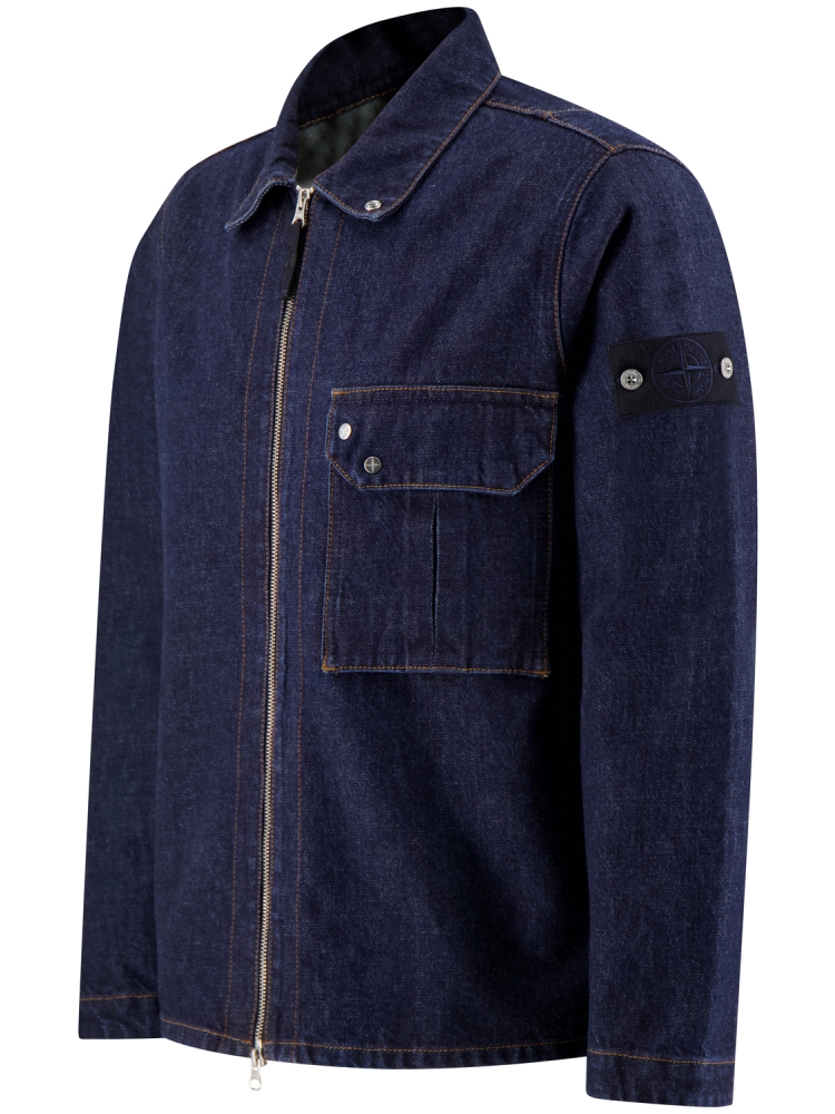 Stone Island L1S14 1200002 S00J7 VJ201 BLUE RINSE