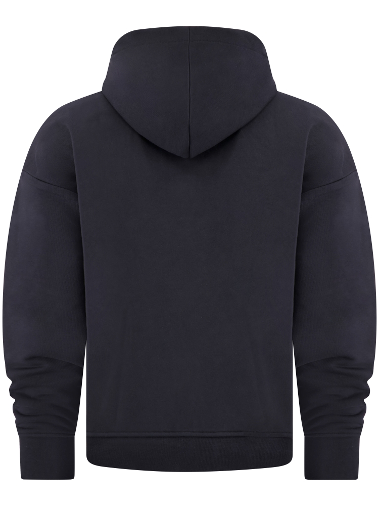Saint Blanc FLOWER PATCH ZIPPER BLACK