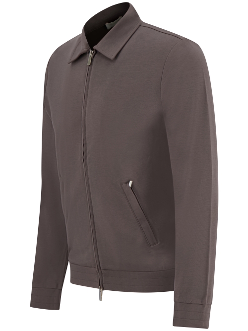 Artu Napoli ZIP JACKET 211 TAUPE foto 2