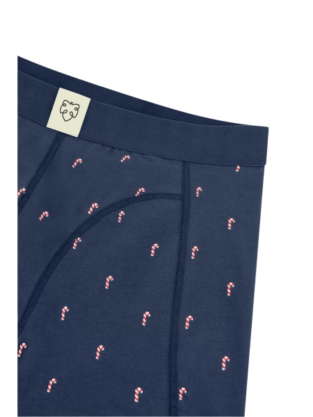 A-dam BOXER CANDY CANE NAVY