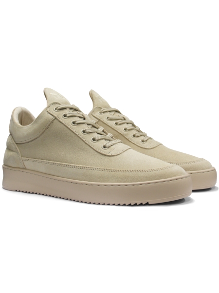 Filling Pieces 10122797990 LOW TOP SUEDE NOS! 1990 ALL BEIGE