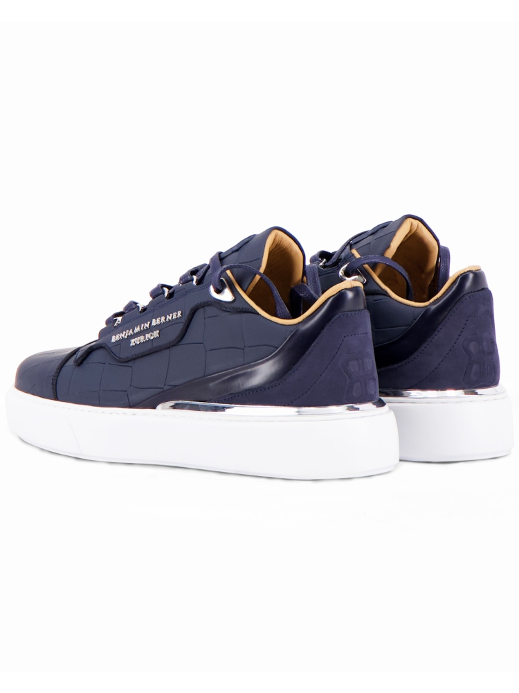 Benjamin Berner BNJ220 Raphael Mat. croco navy