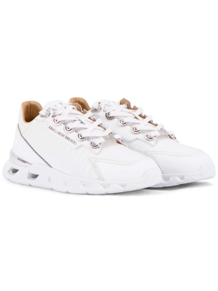Benjamin Berner BNJ0191 ALLIGATOR EFFECT WHITE Benjamin Berner BNJ0191 ALLIGATOR EFFECT WHITE