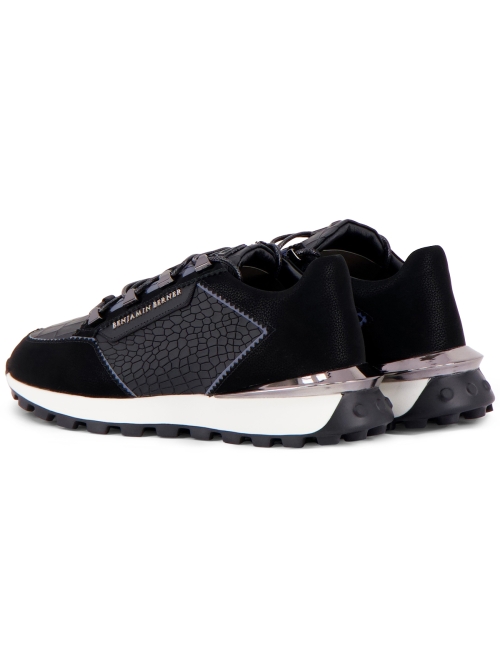 Benjamin Berner BNJ0171 MATT CROCODILE NAPPA BLACK foto 3