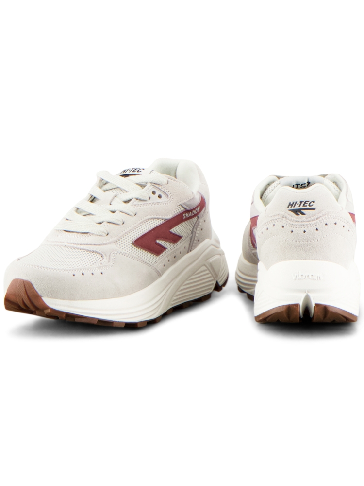 Hi-Tec K010002-268 STAR WHITE/BLACK BEAUTY/RED PEAR