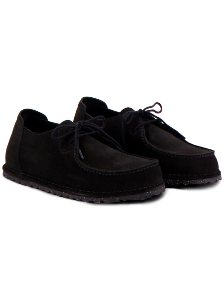 Birkenstock UTTI LACE SUEDE LEATHER BLACK