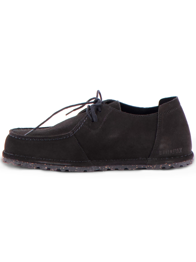 Birkenstock UTTI LACE SUEDE LEATHER BLACK