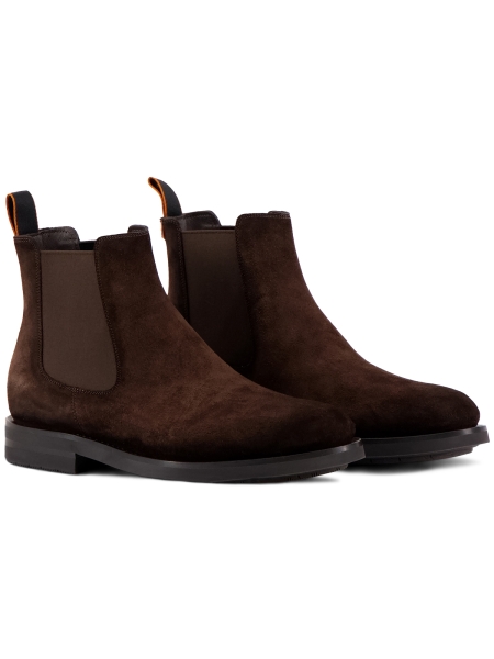 Santoni MCCO17838PI2HGEX T50 DARK BROWN Santoni MCCO17838PI2HGEX T50 DARK BROWN